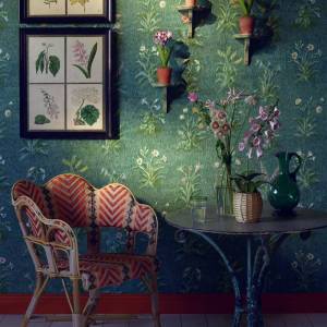 Papier Peint L'Herbier Du Jardin