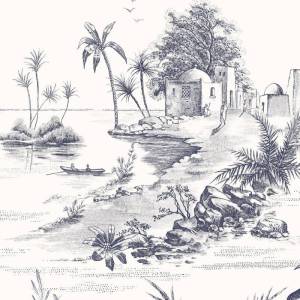 Papier peint Panoramique sur mesure Vues D'orient