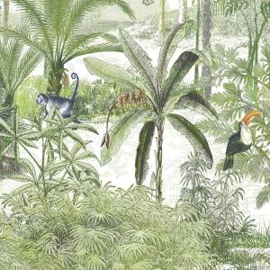 Papier peint Panoramique sur mesure Amazone Naturel