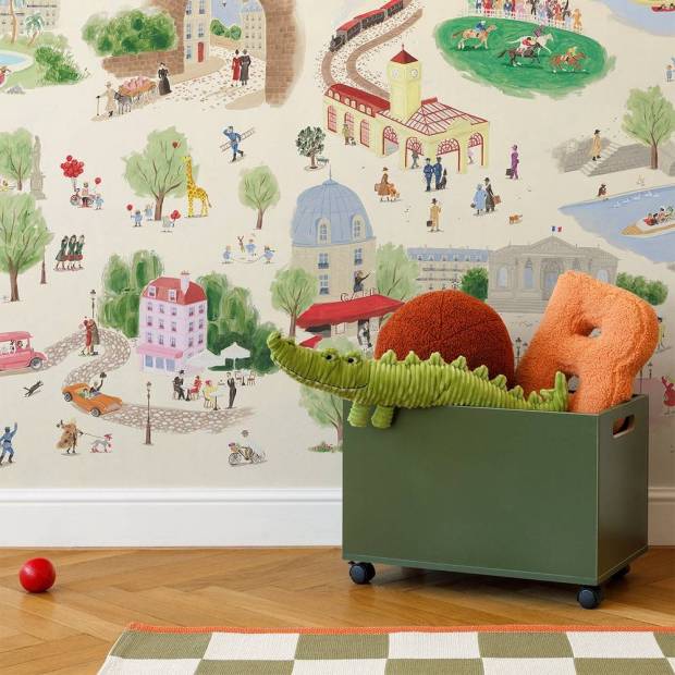 Papier peint Panoramique sur mesure Un jeudi à Paris