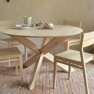 Table Circle Chêne 163