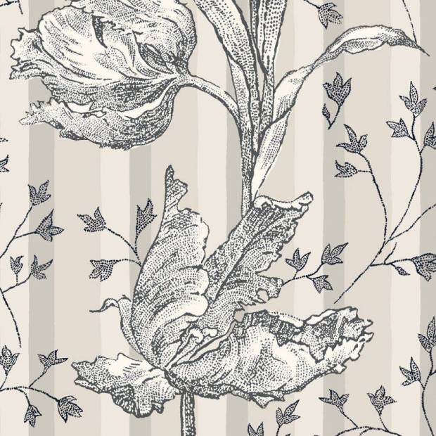 Papier peint Tulipes Gien