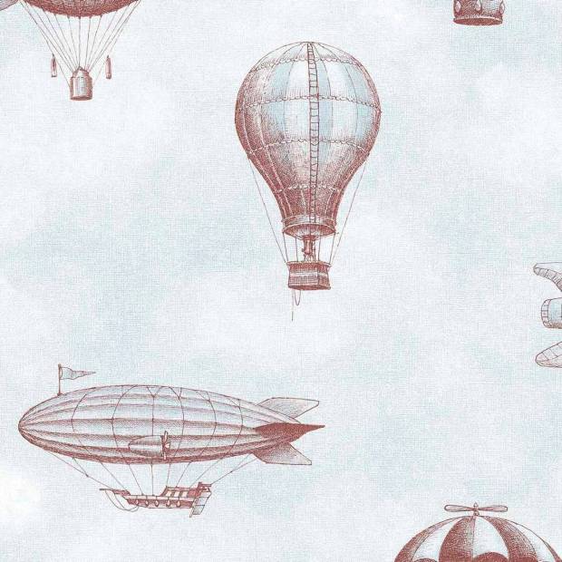 Papier Peint Mongolfière - Tiny Treasures