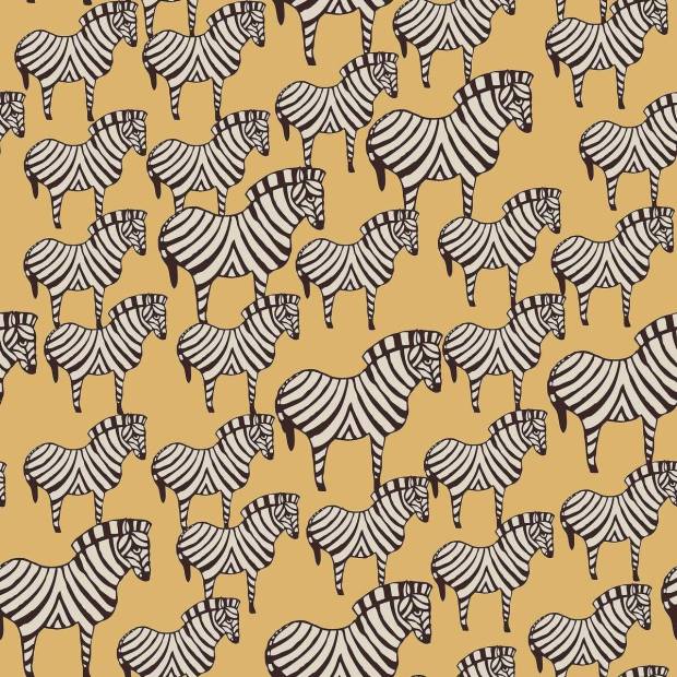 Papier peint Lisa Larson Zebra