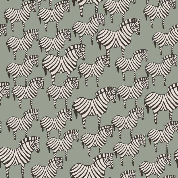 Papier peint Lisa Larson Zebra