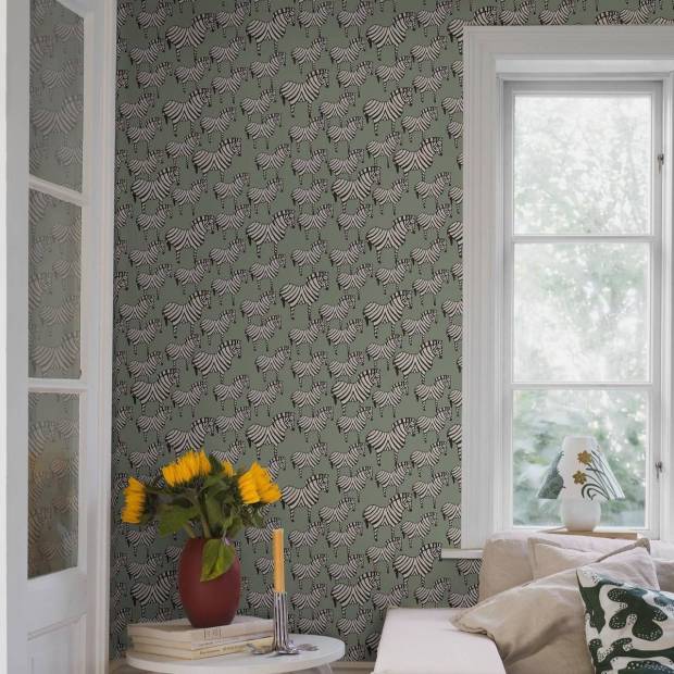 Papier peint Lisa Larson Zebra