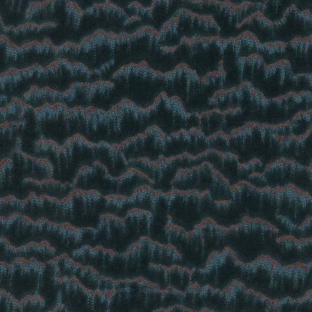 Tissu Mountain Lines