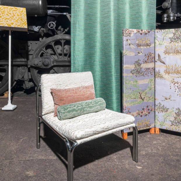 Tissu Mountain Lines