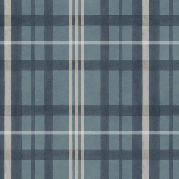 Papier peint Clans-Check intissé