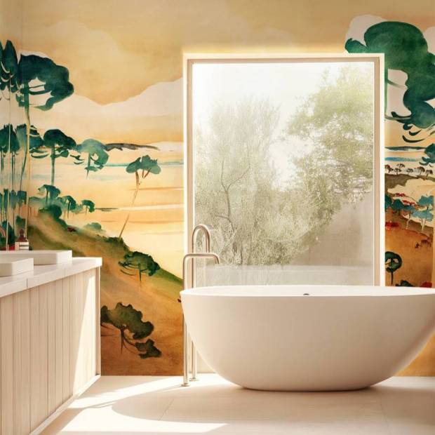 Papier peint Panoramique sur mesure Aube