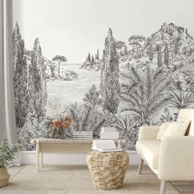 Papier peint panoramique Cyprès