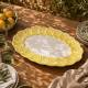 Plat oval citrus