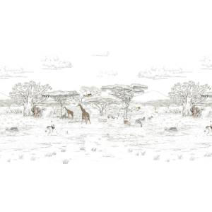 Papier peint panoramique sur mesure Vallée du rift