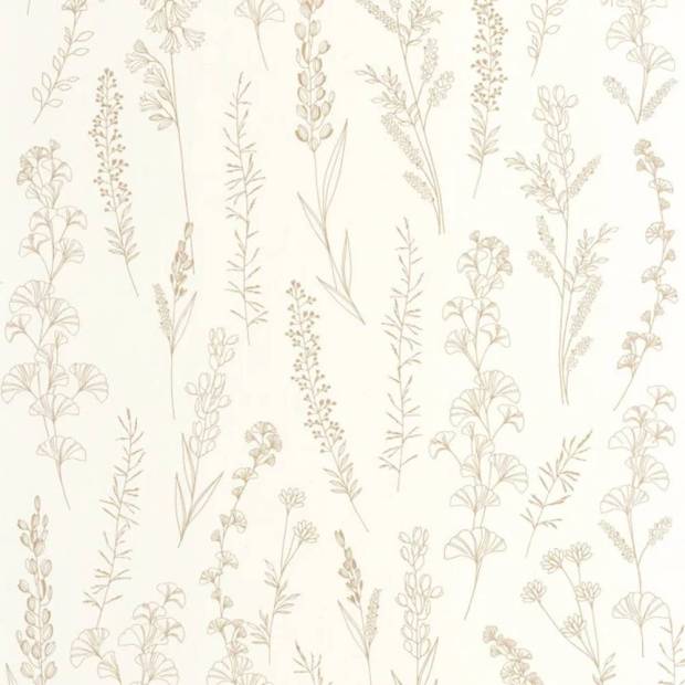 Papier Peint Carnet Botanique