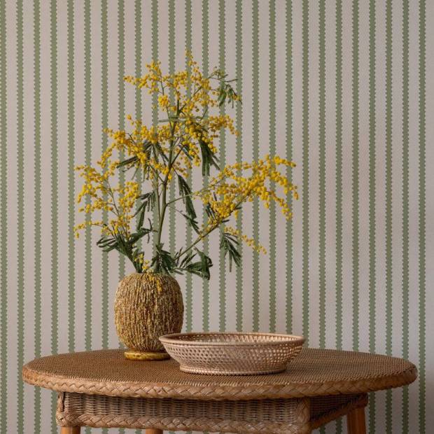 Papier Peint Stitched Stripe