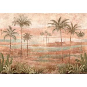 Papier peint Panoramique sur mesure  Draa palms  en intissé
