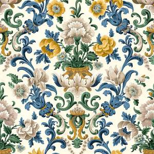Papier peint Aranjuez Damask Intissé