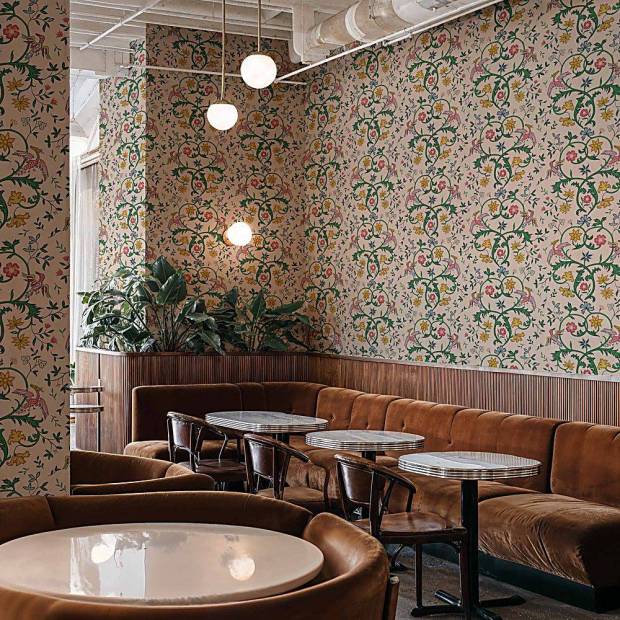Papier peint Antwerp Damask Intissé