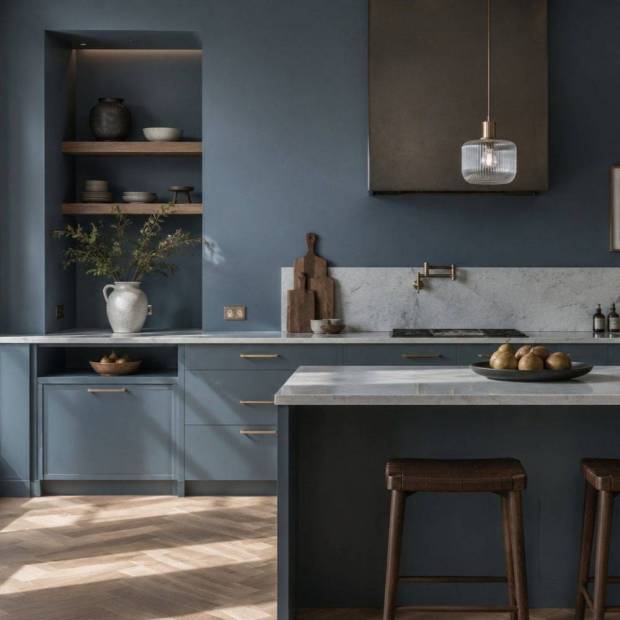 Peinture Bleu Urbain