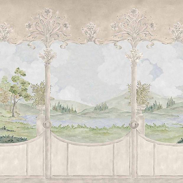 Papier peint Panoramique sur mesure Limestone-View