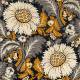 Tissu Chinese Damask