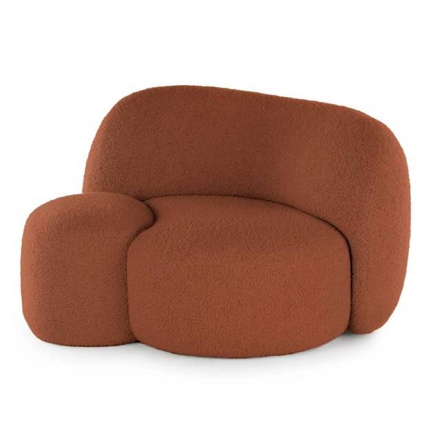 Fauteuil Aaland Tissu Gorgone