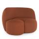 Fauteuil Aaland Tissu Gorgone