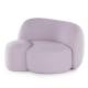 Fauteuil Aaland Tissu Gorgone