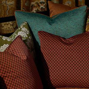 Tissu Checker weaves