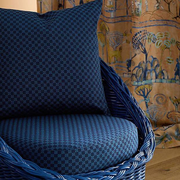Tissu Checker weaves