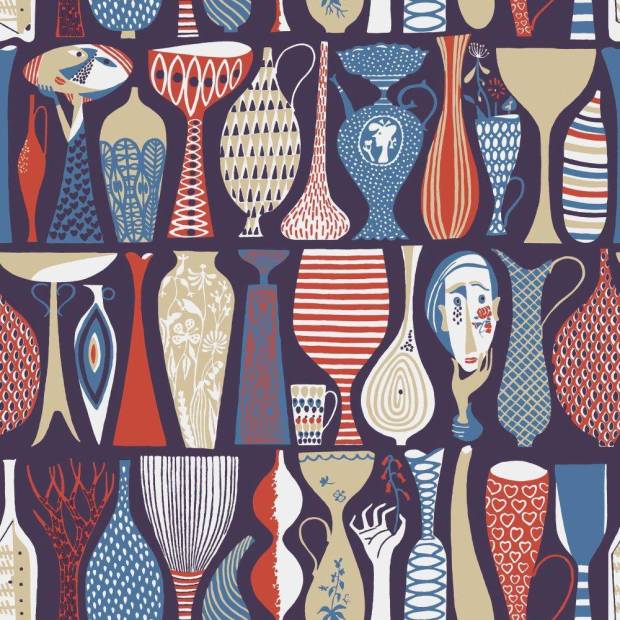 Papier Peint Stig Lindberg Pottery