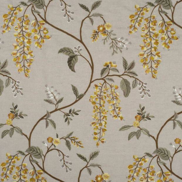Tissu Wisteria Vine Linen