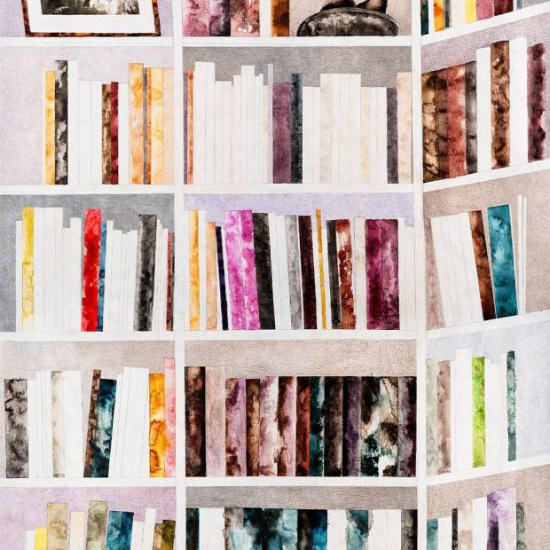 Papier Peint Panoramique Bibliothèque (S)