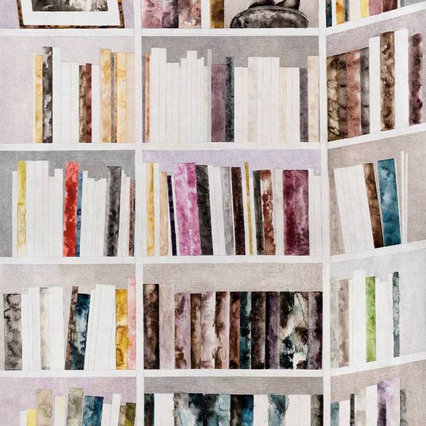 Papier Peint Panoramique Bibliothèque (S)