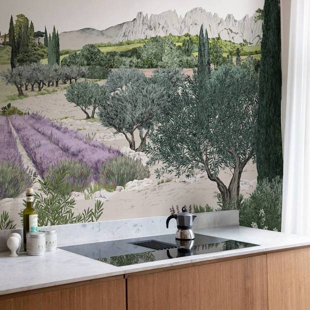Papier Peint Panoramique Provence Couleur