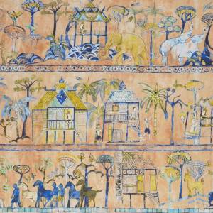 Papier peint Woodland voyage