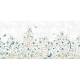 Papier peint Panoramique sur mesure Palais floral Intissé