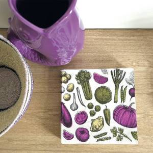 Lot de serviette papier veggie mania