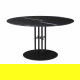 Table Ts Column Dining 130 Black