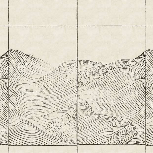 Papier peint Waves