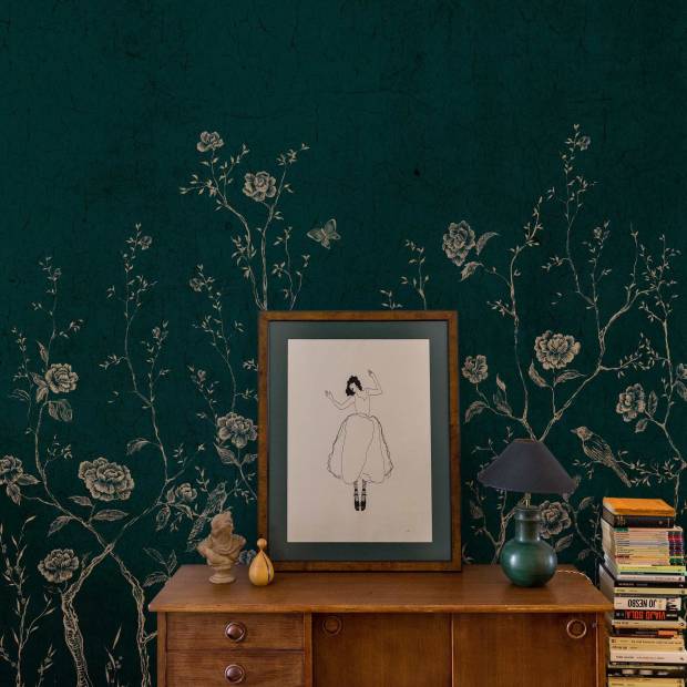 Papier peint Panoramique Chinoiserie intissé