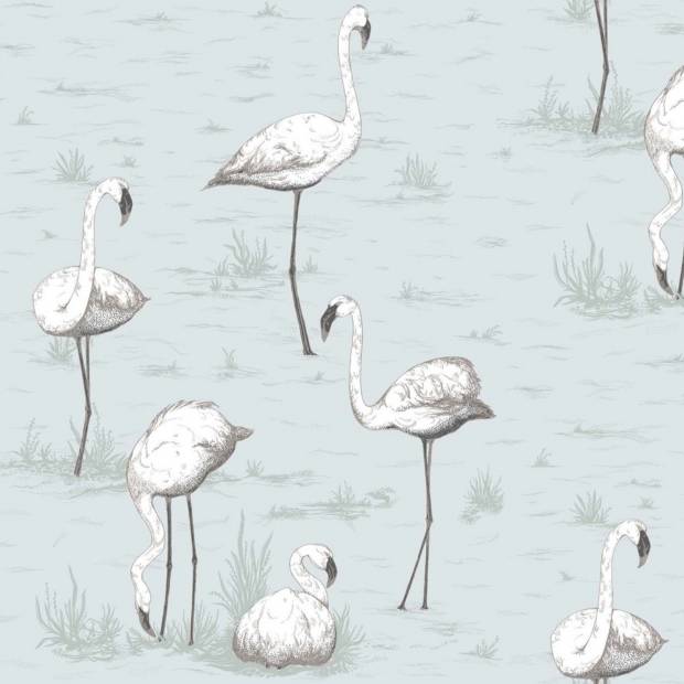 Papier peint Flamingos