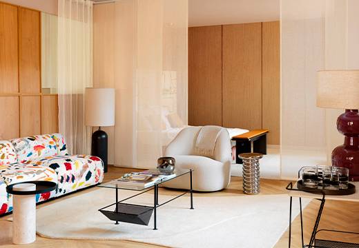 Appartement à Rome – Une scénographie Inspirée de la Renaissance Italienne