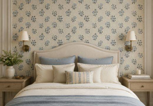 Papier peint tête de lit : idées déco et conseils pour la chambre